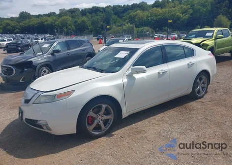 2010 Acura Tl 3.7 из США, поврежденный, VIN 19UUA9F59AA004776